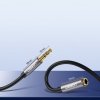Kabel Ugreen AV118 10592 mini jack 3,5 mm (męski) / mini jack 3,5 mm (żeński) 1m - srebrny